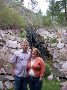 At a friend's place in Montana where we had originally hoped to get married...