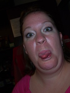 ..his wife is a HUGE goofball with the camera back in action!