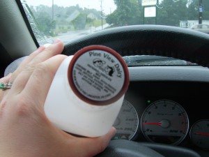 Pine View Dairy chocolate milk can get you through any drive....