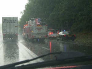 Bad accident on I-95