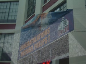 People in Baltimore LOVE Michael Phelps