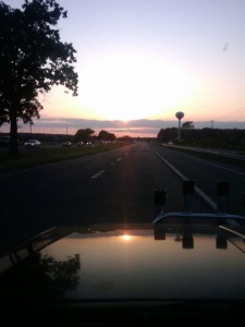 sunset-from-the-jeep-june-6 Sunset Driving..